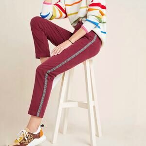 Sundry Leopard-Striped Corduroy Trousers Size 27